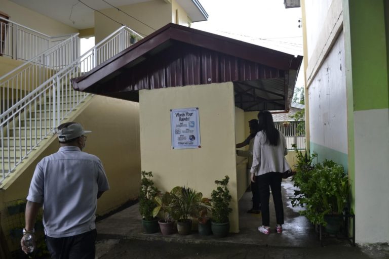 Hand Washing at Majada in School (2)
