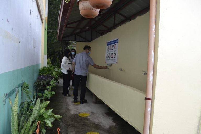 Hand Washing at Majada in School (8)