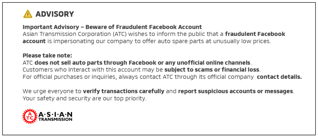 Asian Transmission Corporation|Home